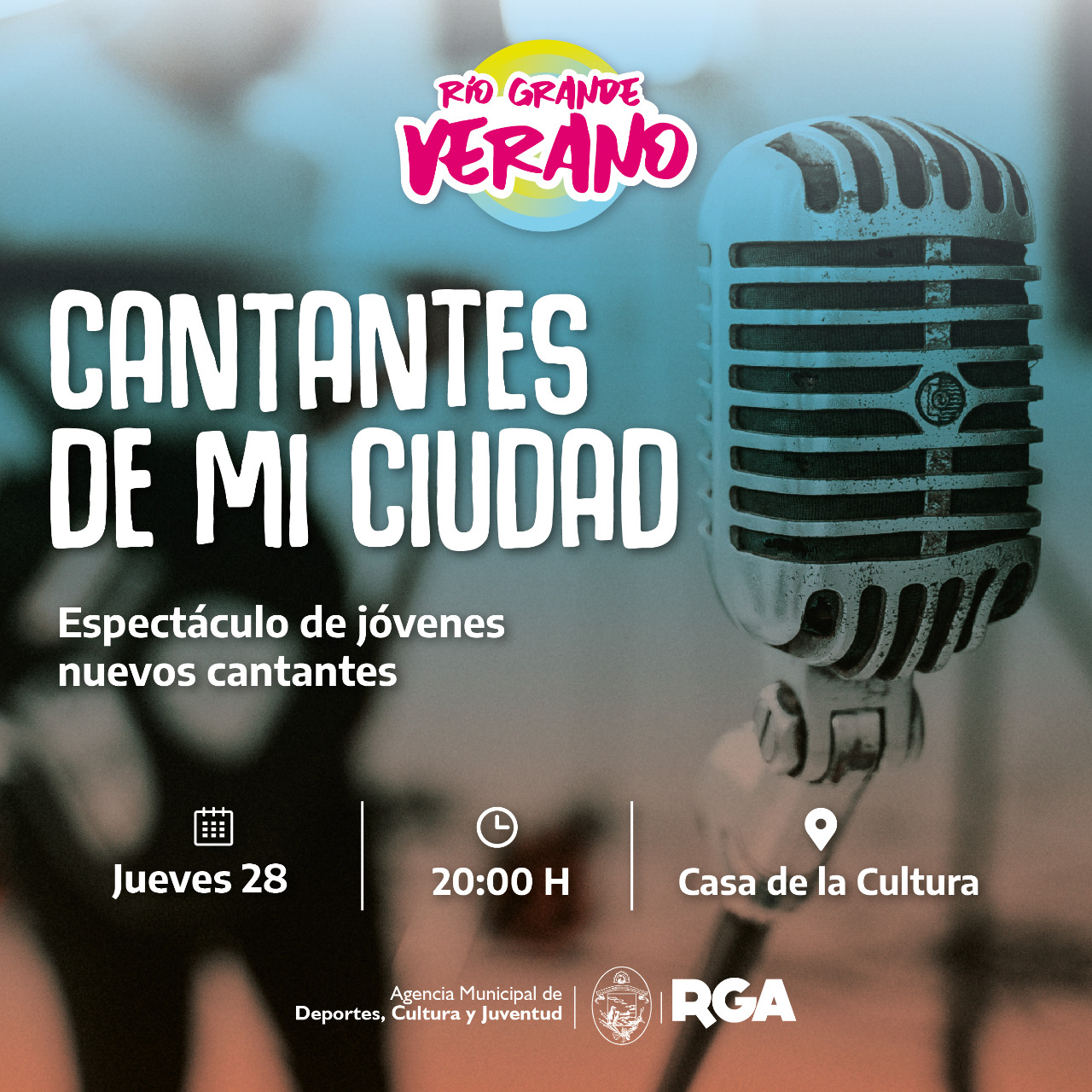 Llega “Cantantes de mi ciudad” a la Casa de la Cultura