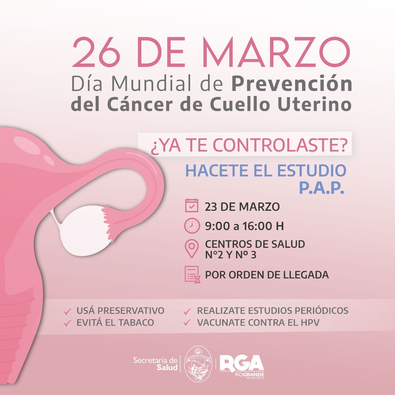 Se Hará Una Jornada De Paps Para Prevenir El Cáncer De Cuello Uterino 1978