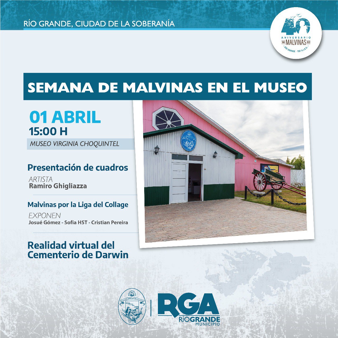 Continúa la agenda Mmalvinas