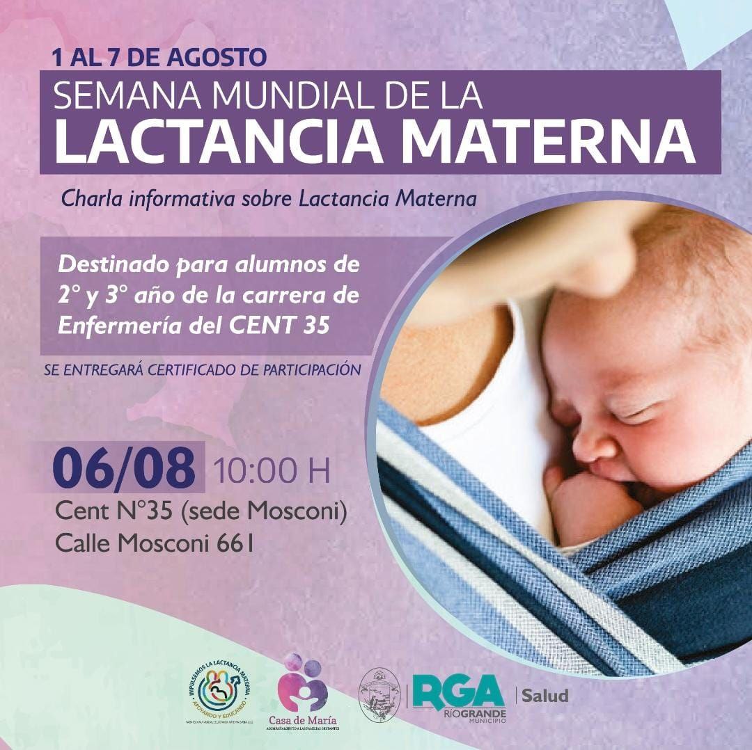 Celebramos La Semana Mundial De La Lactancia Materna